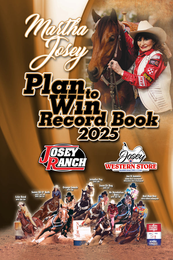 2025 Martha Josey Barrel Racing & Rodeo Horse Record Book