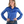 Load image into Gallery viewer, Cowgirl Tuff Pullover Button-Up (Blue Snake Mid-weight Faux Leather)