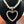 Load image into Gallery viewer, Heart Pearl Necklace