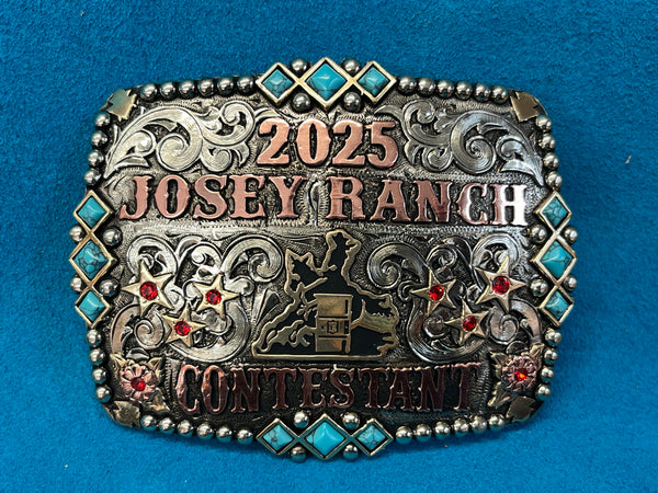 Josey Ranch Barrel Racer Buckle 2025