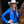 Load image into Gallery viewer, Pullover Button Up- Sapphire Blue Satin