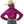 Load image into Gallery viewer, Girls Pullover Button-Up (Hot Pink Metallic Lightweight Stretch Jersey)