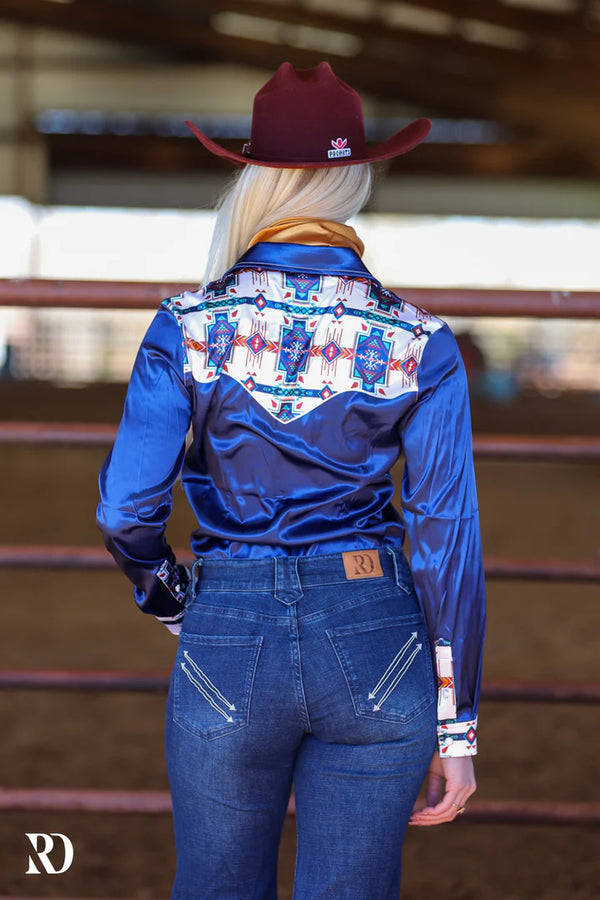 TUCSON SATIN PERFORMANCE RODEO SHIRT by RANCH DRESSN