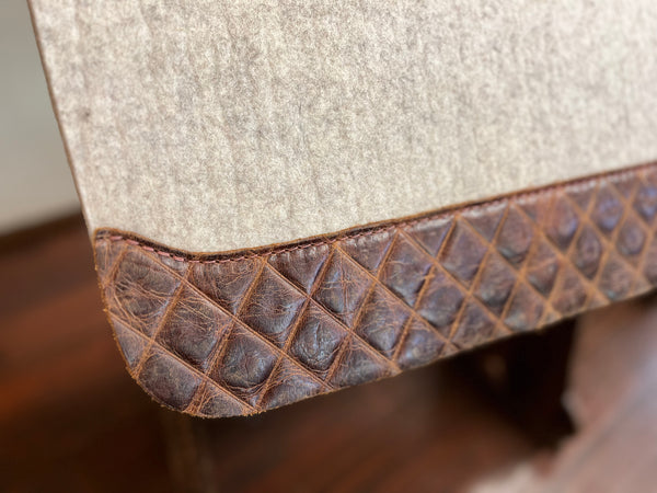 5 Star 30x28 Saddle Pad 7/8" Natural