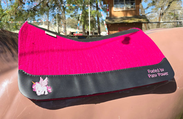 5 Star " All Around" 3/4" Pink Saddle Pony Pad