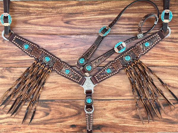 Brown Gator w/Beautiful Accents