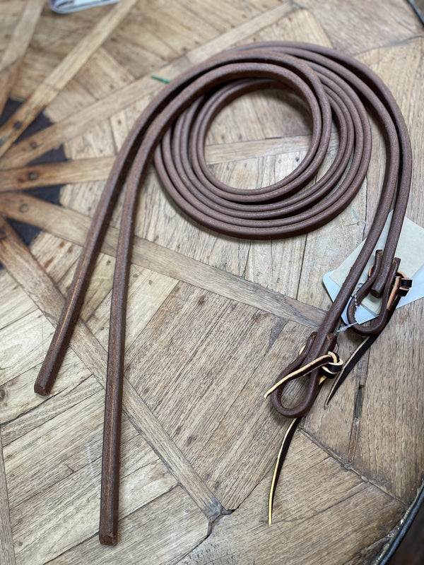 1/2 x 8 ft Xtra Heavy Oiled Split Reins
