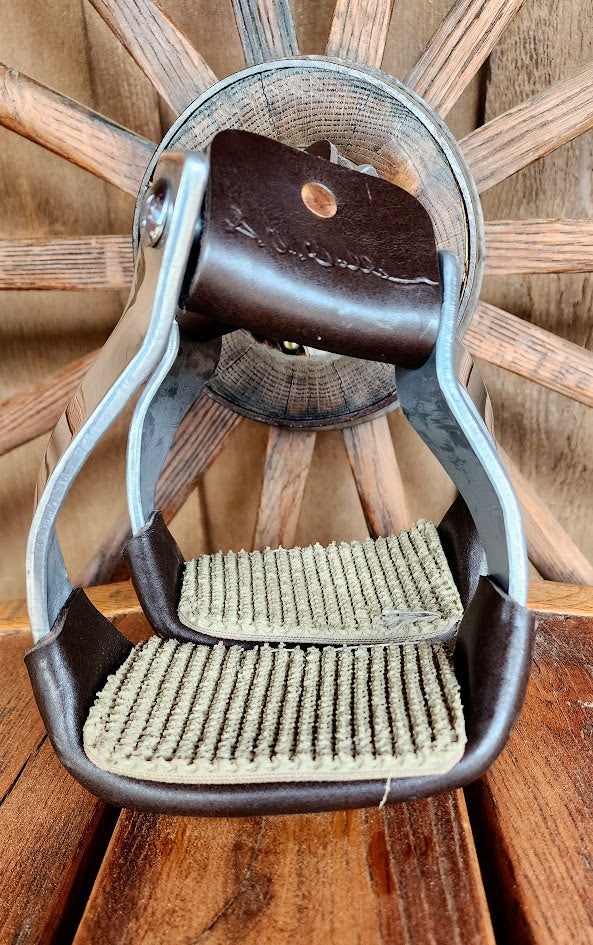 Genuine SA Walls 3" Slanted "Twisters" Stirrups