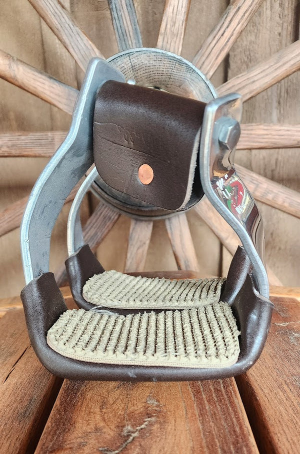 Genuine SA Walls 3" Slanted "Twisters" Stirrups