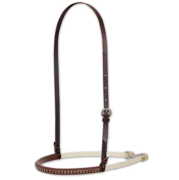 EQB DOUBLE ROPE NOSEBAND/ LEA COVER