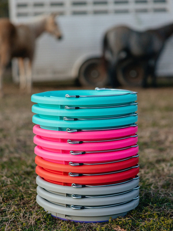 Josey Ranch Collapsible Buckets