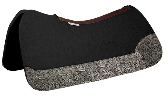 5 Star "All Around" 7/8" Black Saddle Pad
