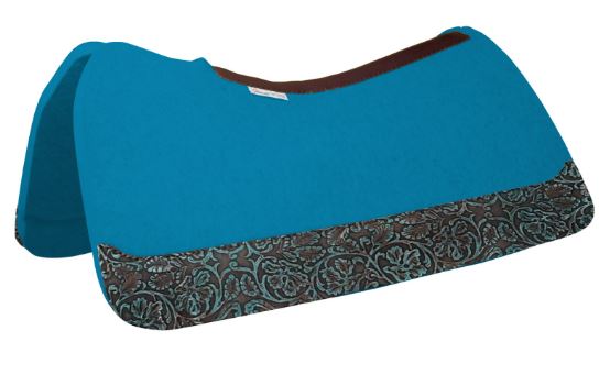 5 Star "All Around" 7/8" Turquoise Saddle Pad