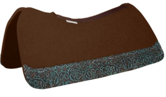 5 Star "All Around" 7/8 Chocolate Saddle Pad