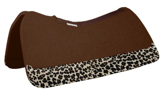 5 Star "All Around" 7/8 Chocolate Saddle Pad