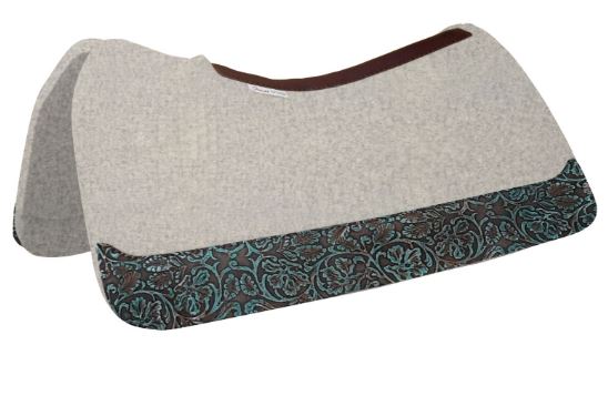 5 Star 30 x 30 Natural All Around Wool Saddle Pad