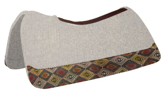 5 Star 30 x 30 Natural All Around Wool Saddle Pad