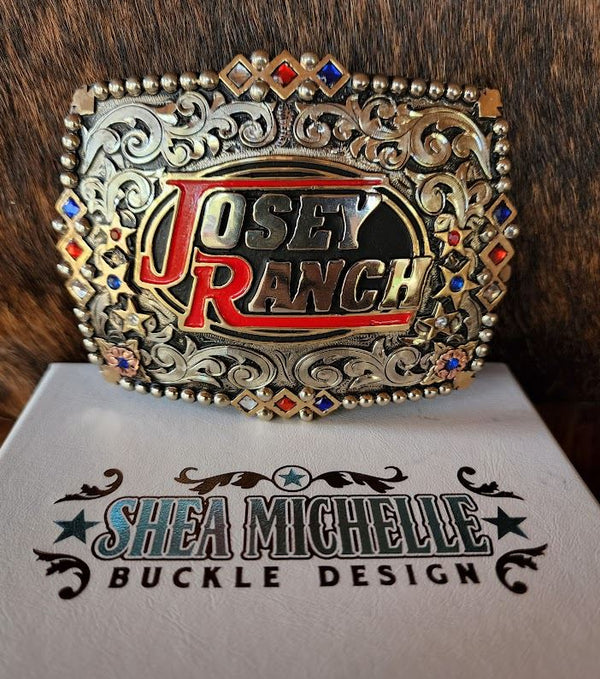 Josey Ranch Buckle- Logo