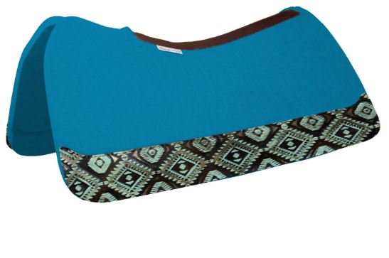 5 Star "All Around" 7/8" Turquoise Saddle Pad