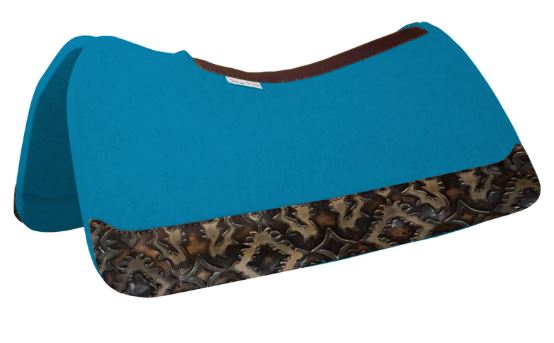 5 Star "All Around" 7/8" Turquoise Saddle Pad