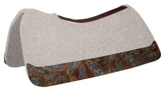 5 Star 30 x 30 Natural All Around Wool Saddle Pad
