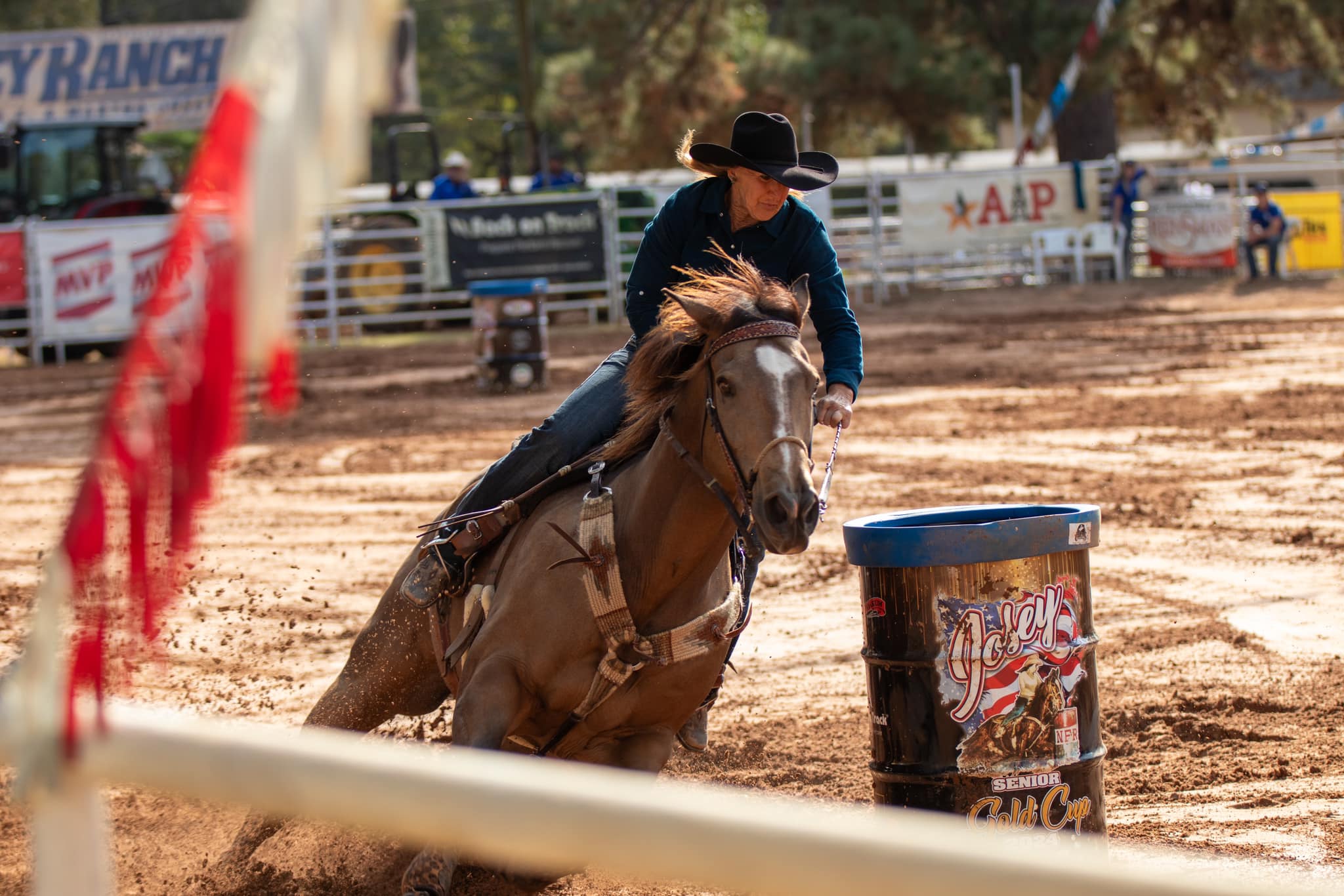 Tough Competition at the 2nd Annual Josey Senior Gold Cup Barrel Race ...