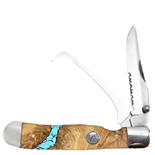 Turquoise River Hoofpick Knife