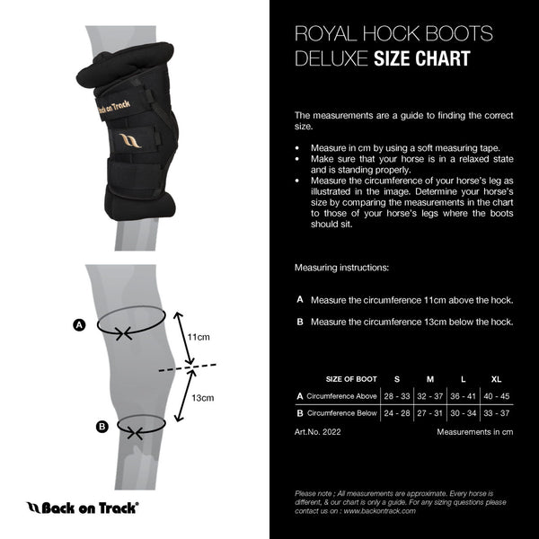 Back On Track Royal Padded Hock Boots Deluxe