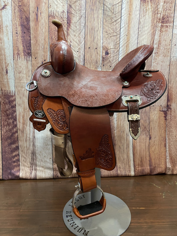 14" Josey Revolution Flex2 Barrel Saddle 202412240