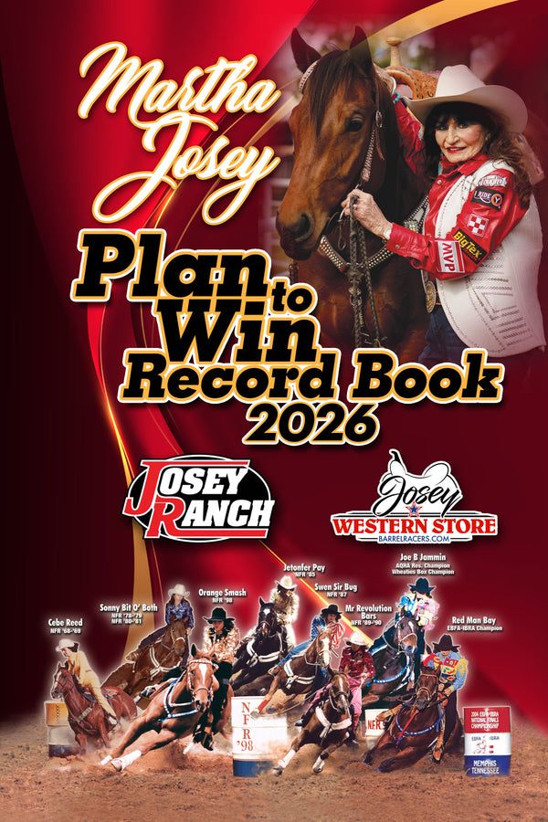 2026 Martha Josey Barrel Racing & Rodeo Horse Record Book