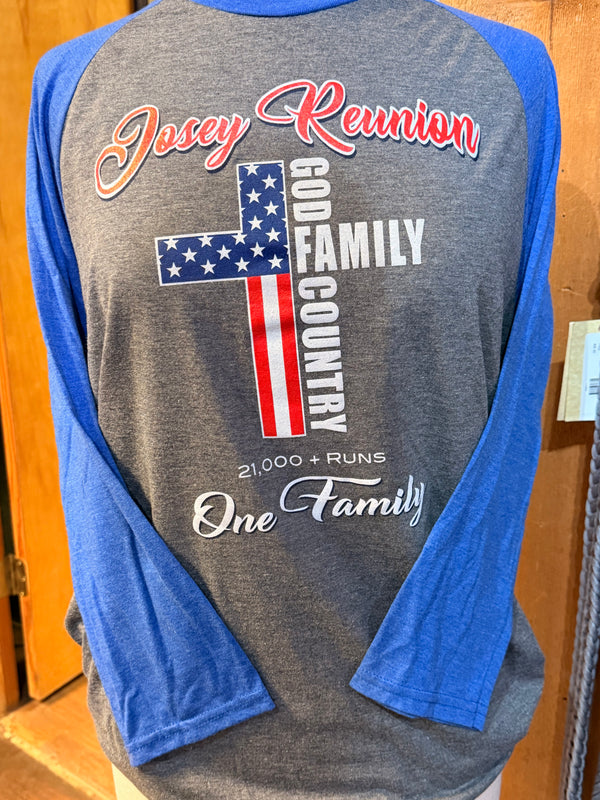 Josey Reunion 2026 3/4 Sleeve Shirt