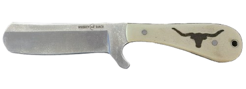 Maverick Bullcutter Knife w/Leather Sheath