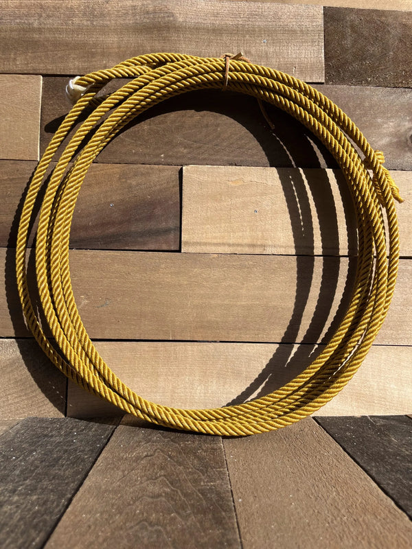 King Poly- 4 Strand 45 thread 9.5mm x 28' Quadspin-GOLD