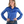 Load image into Gallery viewer, Cowgirl Tuff Pullover Button-Up (Blue Snake Mid-weight Faux Leather)
