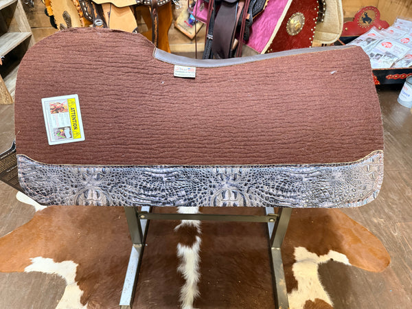 5 Star "All Around" 1/2 Chocolate Saddle Pad