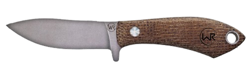 Ramhorn Drop Tine Knife w/Sheath