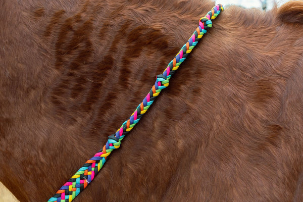 Jerry Beagley Round Braided Knot Reins