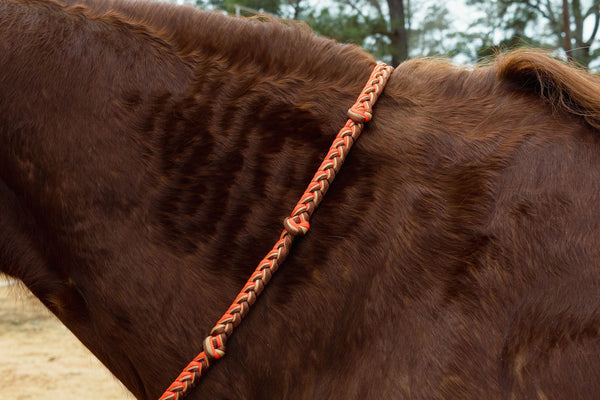 Josey Original Knotted Barrel Reins- 3 Color