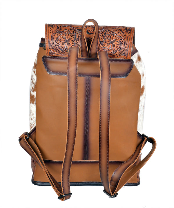 Rafter T Hair on Hide Leather Backpack