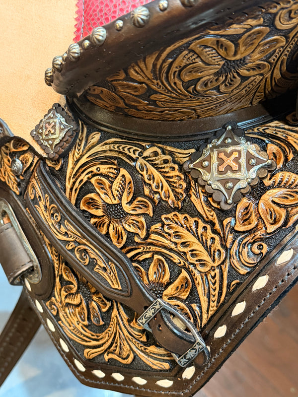 14" Martha Josey Gold Buckle Cash 202516748