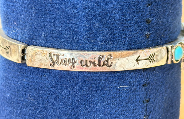 Stay Wild Buffalo Bracelet