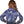 Load image into Gallery viewer, YOUTH Royal Blue &amp; Silver Iridescent Stretch Lightweight Pullover
