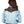 Load image into Gallery viewer, Brown &amp; Sky Blue Satin with embroidered bootstitch and pearl snaps Pullover Button Up
