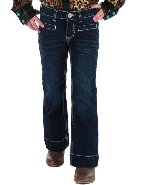 Cowgirl Tuff Girls Bootstitch Trousers