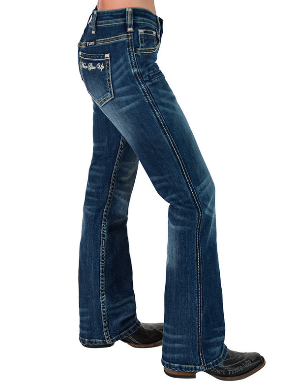 Cowgirl Tuff Never Give Up Boot Cut