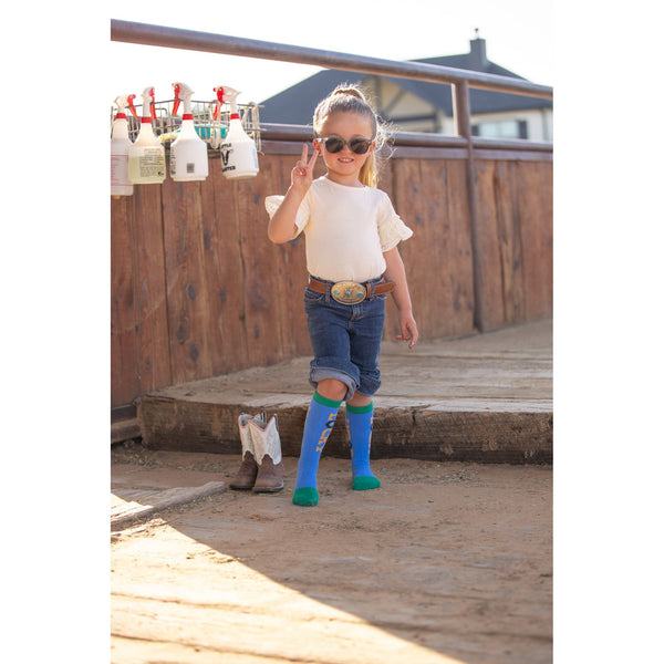 Kids Lucky Denim Socks