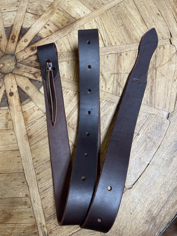 Jerry Beagley Leather Latigo Tie Strap 72"