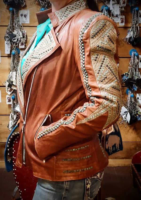 Martha's Closet- Custom Made Leather Jacket by Kippys