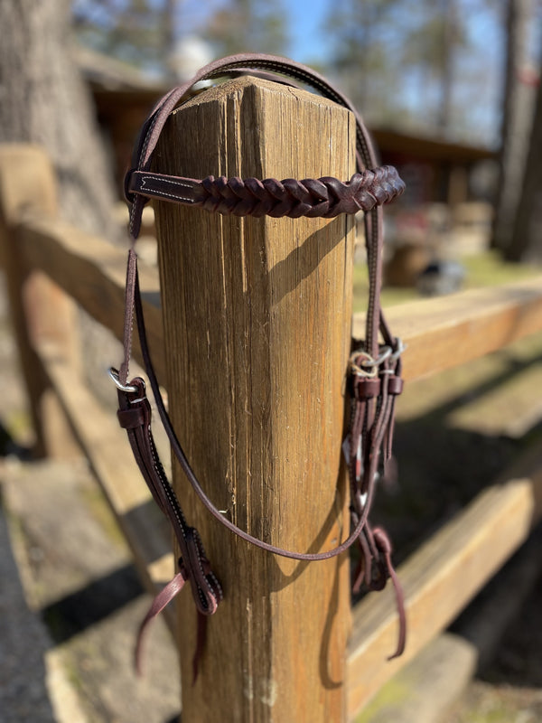 Martin Browband Headstall w/ Blood Knots