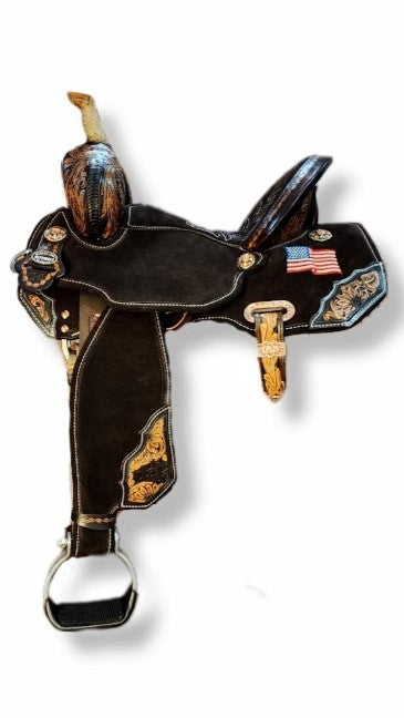13.5"- 17" JOSEY- MITCHELL "MJ Lightspeed" Saddle by Circle Y | CALL TO CUSTOMIZE